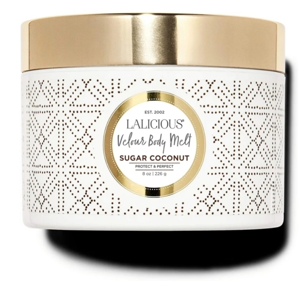 ✨️LaLicious✨️Sugar🥥Coconut🥥Velour Body Melt, 8oz. Full Size SEALED